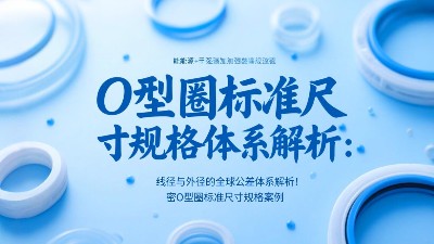 O型圈標(biāo)準(zhǔn)尺寸規(guī)格體系解析：線徑與外徑的全球公差體系解析！