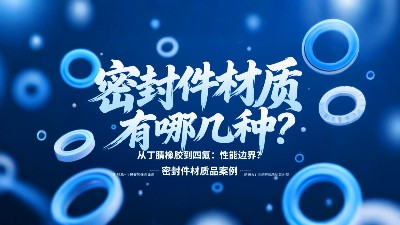 密封圈材質(zhì)有哪幾種？從丁晴橡膠到四氟：7大密封材料的性能邊界？