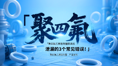 <i style='color:red'>聚四氟乙烯密封圈</i>安裝后泄漏的3個常見錯誤！?
