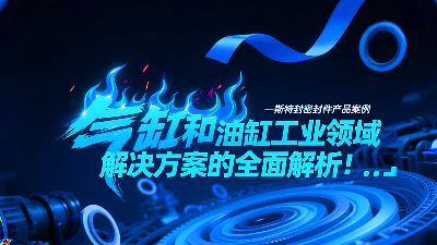 <i style='color:red'>斯特封密封圈</i>產品案例丨氣缸和油缸工業(yè)領域解決方案的全面解析！