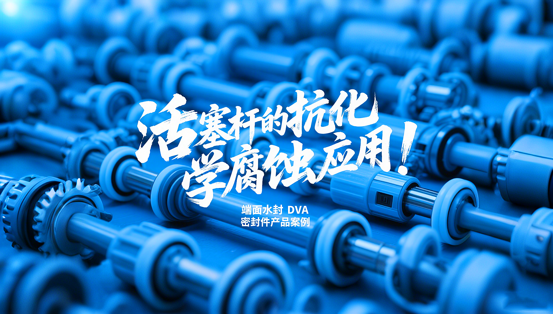 端面水封DVA密封圈產(chǎn)品案例 ? 活塞桿的抗化學(xué)腐蝕應(yīng)用！