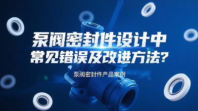 泵閥密封圈設計中的常見錯誤及改進方法？?