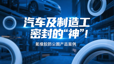 氟橡膠防塵圈產(chǎn)品案例 ? 汽車及制造工業(yè)密封的“神”！