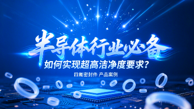 半導(dǎo)體行業(yè)必備：四氟密封圈如何實(shí)現(xiàn)超高潔凈度要求？