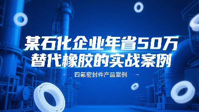 某石化企業(yè)年省50萬：四氟密封圈替代橡膠的實(shí)戰(zhàn)案例！