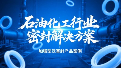 加強型泛塞封產(chǎn)品案例 ? 石油化工行業(yè)的密封解決方案！?