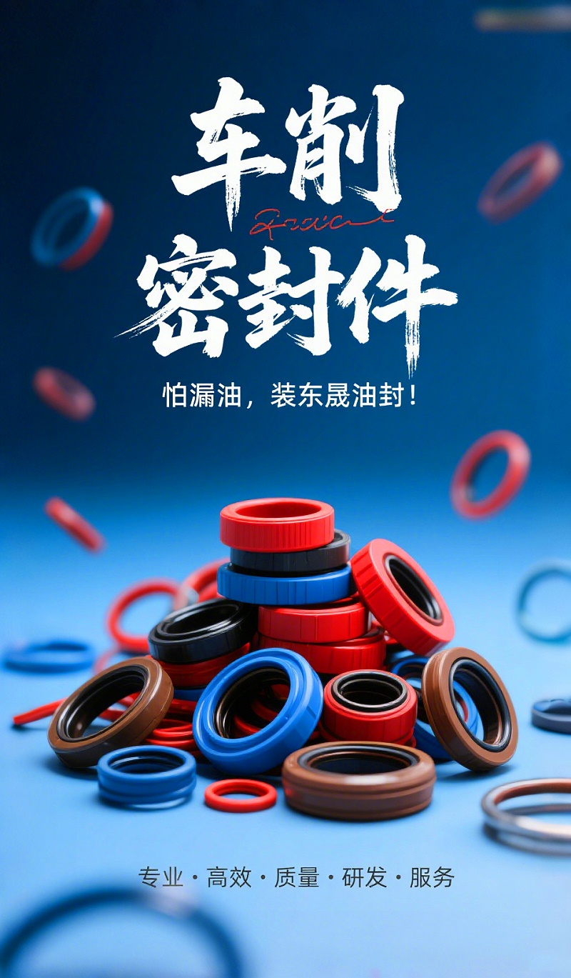 車(chē)削密封件材質(zhì)PK：PTFE、PEEK、橡膠誰(shuí)更強(qiáng)？2