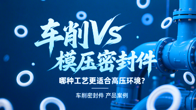 車削vs模壓密封圈：哪種工藝更適合高壓環(huán)境？