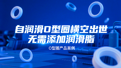 自潤滑O型圈橫空出世！無需添加潤滑脂？