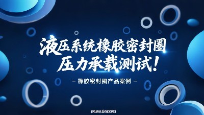 液壓系統(tǒng)橡膠密封圈壓力承載測試！